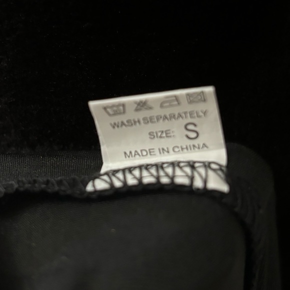 Black & Shear Mesh Body Suit w/ Long Sleeves - Picture 5 of 5